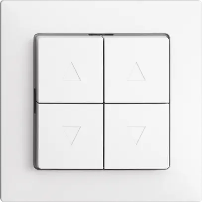 UP-Storenschalter EDIZIOdue F weiss 2-Kanäle 