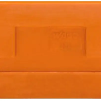 Paroi de fermeture WAGO 10mm² orange pour F 284-901/904 