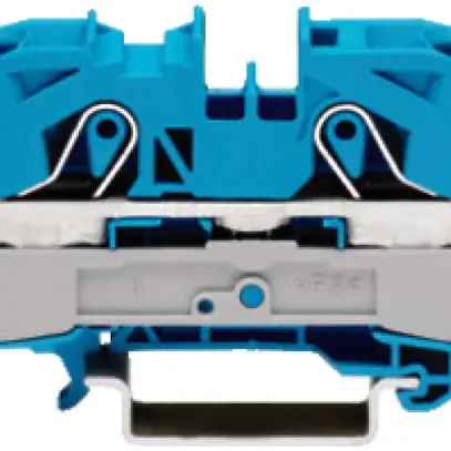 Borne de passage WAGO TopJob-S 16mm² 2L bleu série 2016 