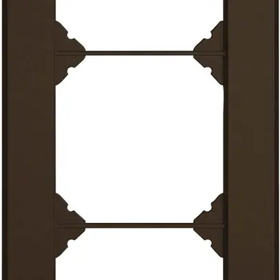 Intestazione INC EDIZIO.liv SNAPFIX® 3×1 p.combinazioni a libera scelta marrone 