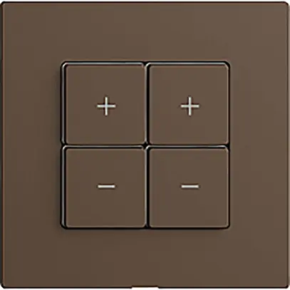 Variateur Uni-LED 2K/4T WLAN Edue Wiser coffee 