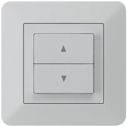 Interruttore per tapparelle INC kallysto.trend 2 tasti di comando grigio chiaro 