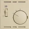 UP-Raumthermostat EDIZIOdue vanille, mit Schalter 