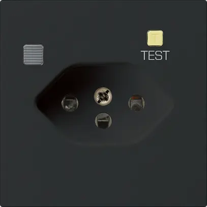 Prise kallysto A T13 FI 30mA noir 