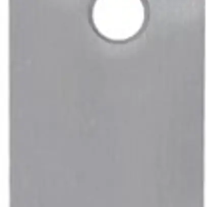 Contropiastra piatta 4 bucchi di fissaggio 