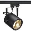 Projecteur SLV EURO SPOT GU10 75W avec adaptateur 3-phases IP20 noir 