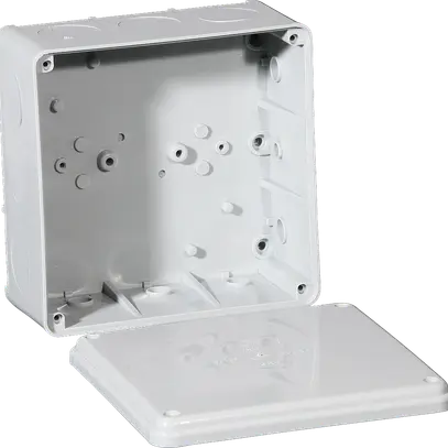 Boîte de dérivation 142×142×71mm, pour entrées de câble, sans bornes, IP54 