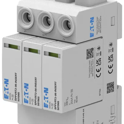 Scaricatore di sovratensione Eaton SPPVRT2-600-2+PE-AX DC 600V 