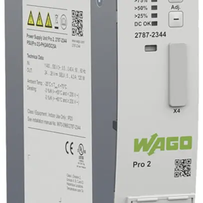 Alimentation INC WAGO Pro 2 340…550V 480…780V 24…28V 5A 120W 3UM 