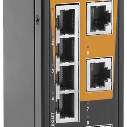 Switch WM IE-SW-ELB-08-8GT, 8×RJ45 GbE unmanaged 