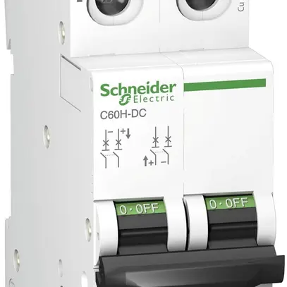 Disjoncteur Schneider Electric C60H-DC 2P 30A C 