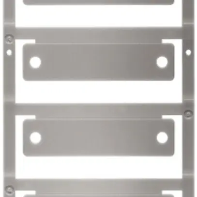 Marqueur d'appareil Weidmüller MultiCard CC 15×60mm PA66 argent 
