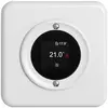UP-Raumthermostat STANDARDdue SNAPFIX® 230VAC 4…30°C 90×90mm weiss 