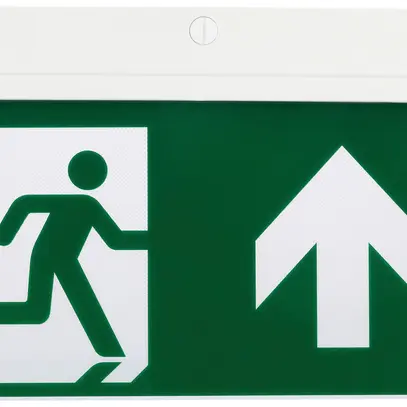 Lum.d.voie d.secours LED Sylvania LiFeSafe en saillie/à encastrer 3h cv bt blanc 