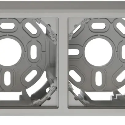 En-tête AP EDIZIO.liv SNAPFIX® 1×2 pour combinaisons au choix gris clair 