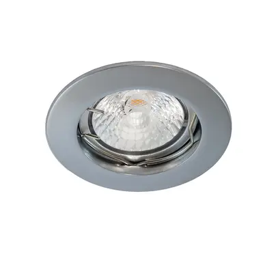Lampa da incasso N-5030 rigido cromo op. molle di tensione, Ø di montaggio 65mm 