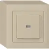 Pulsante luminoso AP kallysto AR/1L beige 