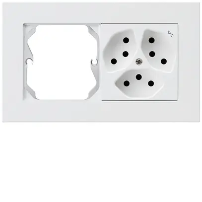 Combinazione INC kallysto.pro grd.I-I horizontale vuoto+3×tipo 13S bianco 