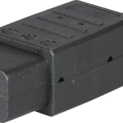 Prise d'appareils noir type IEC320-C19, 16A 