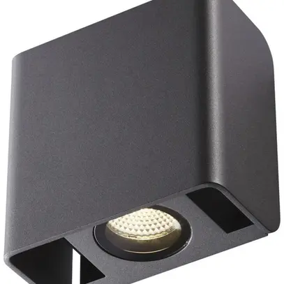 Lampada a muro LED SLV MANA OUT 12W 650lm 3000K 60° IP65 160×160×93mm antracite 