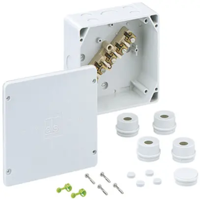 Boîte dérivation AP WK 160 16² 165×165×76mm 