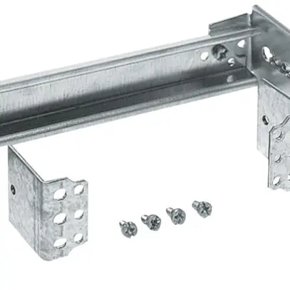 Rail DIN Hager univers N 1 travée 35×15×1.5mm abaissable 