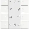 Modulo di comando ABB-free@home SB-F-8.0.1, 8 tasti bianco lucido 
