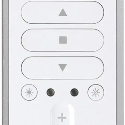 Telecomando RF elero ProLine VarioCom Slide 6-canale a batteria bianco 