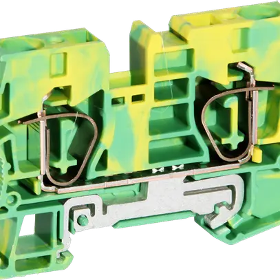 Morsetto di protez. 0.2…16mm² connessione a molla verde/giallo 