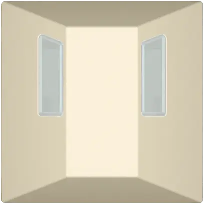 Rilevatore di movimento EDIZIO.liv pirios 180 D10 SNAPFIX® dimmer 1…10V cr 