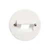 Disque frontal FH 1×RJ45 blanc ITplus 58mm 