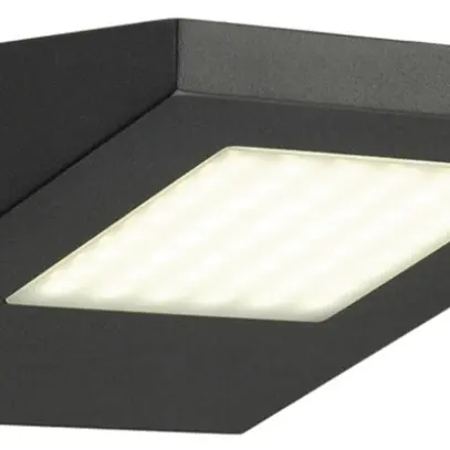 LED-Wandleuchte SLV IPERI WL, 5W 320lm 4000K IP44 anthrazit 