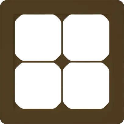 Intestazione INC kallysto.trend 2×2 marrone 