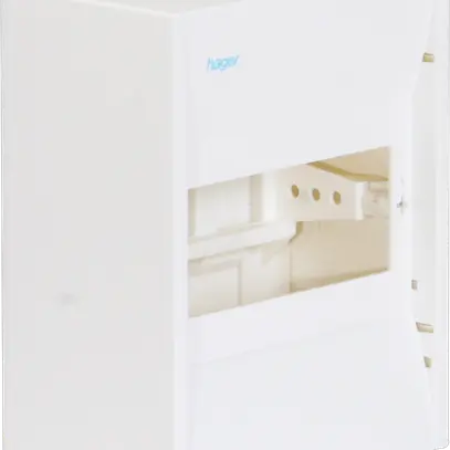 AP-Kleinverteiler Hager mini gamma 1-reihig 6TE IP30 146×180×82mm 