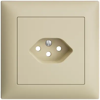 Kit frontal ENC EDIZIOdue vanille 88×88mm 1×T13 