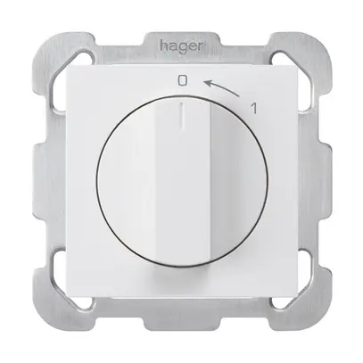 Contatto rotativo INC 0<1/1L bianco kallysto con manopola 