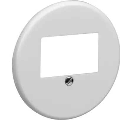 Disco frontale basico per scatola DSL bianco 