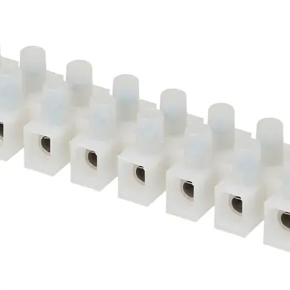 Barrette de bornes Adels-Contact 12P 0.5…6mm² 41A 500V blanc 