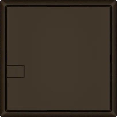 Poussoir universel EDIZIO.liv UNI SNAPFIX® 5…48V s.LED 1× comm.1T br 