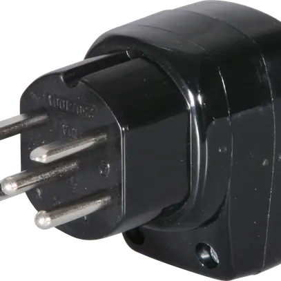 Fiche mobile Warob T15 entrée verticale noir 