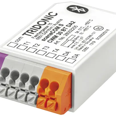Apparecchio di comando Tridonic sceneCOM S DALI-2 Bluetooth 28.2×14.6×47.7mm 