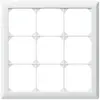 Telaio di copertura INC kallysto.line 3×3 bianco 212×212mm 