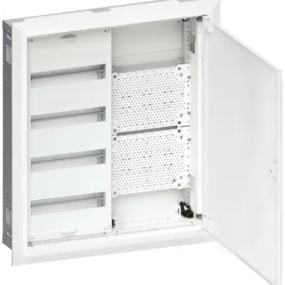 Distributeur ENC Hager univers 4 rangées 48UM porte IP30 550×650×110mm 