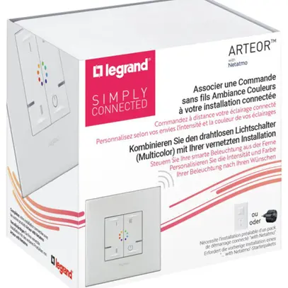 Kit di estensione Legrand Arteor with Netatmo 1×Multicolor 1×3L×2.5mm² 