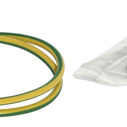 Raccordement du conducteur de terre Schneider Electric Prisma XS boîtier-porte 