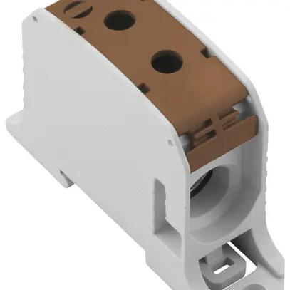 Bloc répartiteur WM WPD 131 1×95/1×95mm² 232A 1000V TS35 brun 