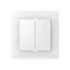 Couronne pour senseur poussoir SIDUS KNX Basic Fset-ZE 1/2, blanc 