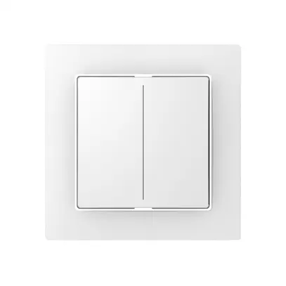 Corona per sensore pulsante SIDUS KNX Basic Fset-ZE 1/2, bianco 