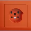 Prise INC EDIZIOdue T25 16A orange, bornes à vis 