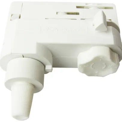 Adaptateur DOTLUX triphasé pour luminaires suspendus avec serre-câble blanc 